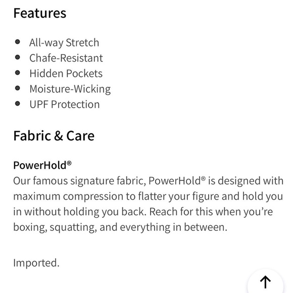 Fabletics high waisted powerhold leggings - Picture 5 of 6